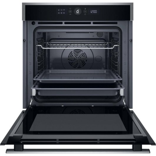 Forno elétrico Whirlpool WOI4S8HM1SXA 73L Preto inox Hidrolítico com convecção