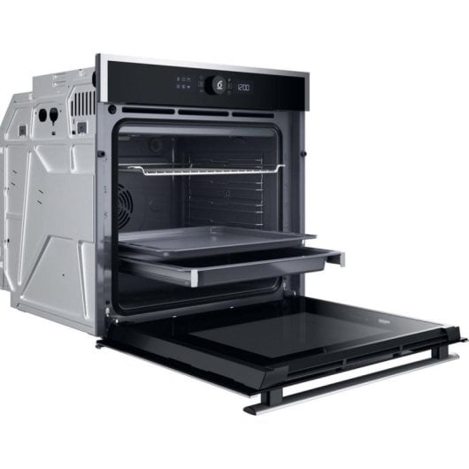 Forno elétrico Whirlpool WOI4S8HM1SXA 73L Preto inox Hidrolítico com convecção