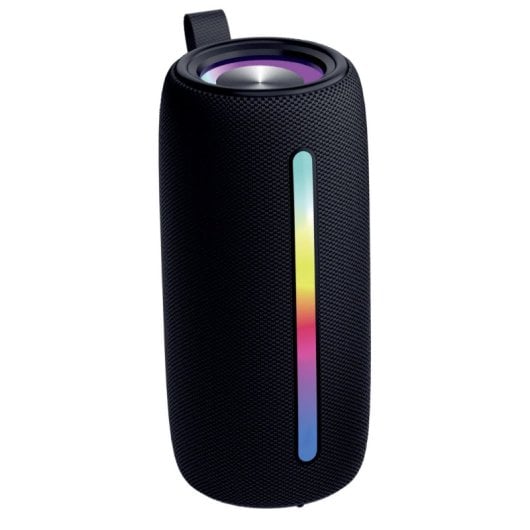 Altavoces Denver Portátil Inalámbrico 10W Bluetooth LED Micrófono MicroSD