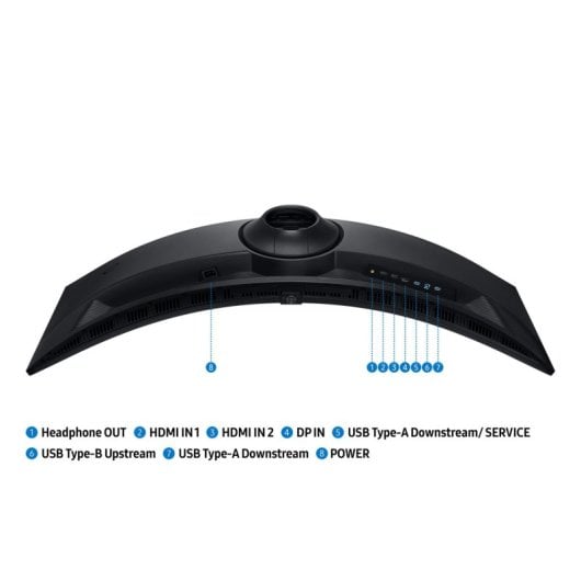 Moniteur Samsung S49FG912EU 49" Dual QHD 5120x1440 144Hz VA FreeSync