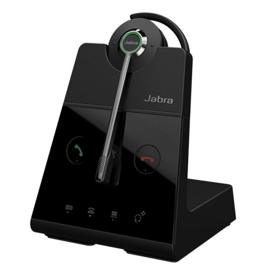 Casque Jabra Engage 65 SE sans fil avec Microphone de Réduction de Bruit, Noir
