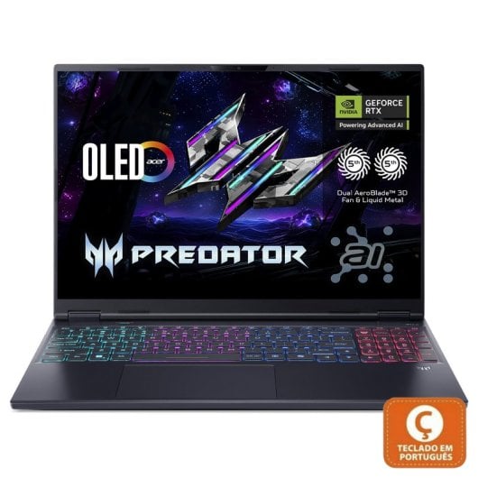 Acer Gaming Predator Helios Neo 16S AI PHN16S-71 Intel Core Ultra 9 275HX/16GB/1TB SSD/RTX 5070/16" (PT)