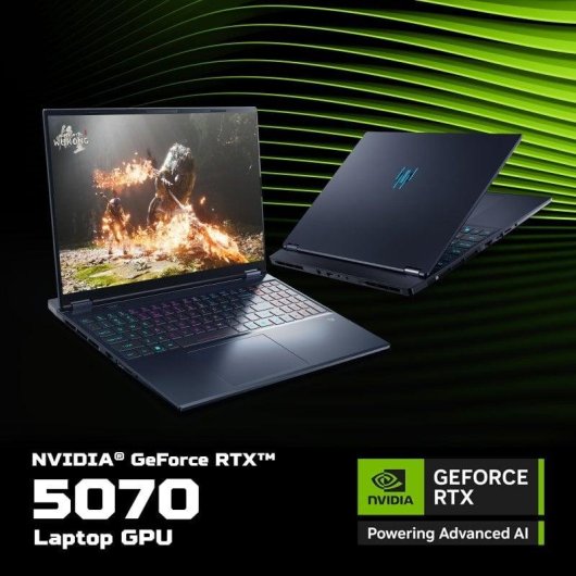 Ordinateur portable Acer Predator Helios Neo 16S 16" Intel Core Ultra 9 16GB 1TB SSD RTX 5070 Sans OS