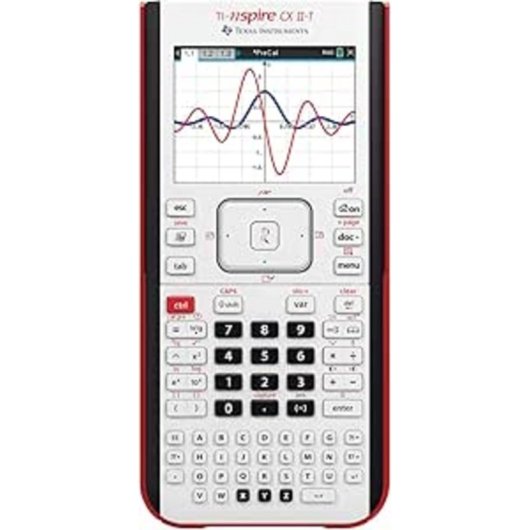 Calculadora Gráfica TI-Nspire CX II-T Branco com 64MB RAM e Tela 320x240 USB