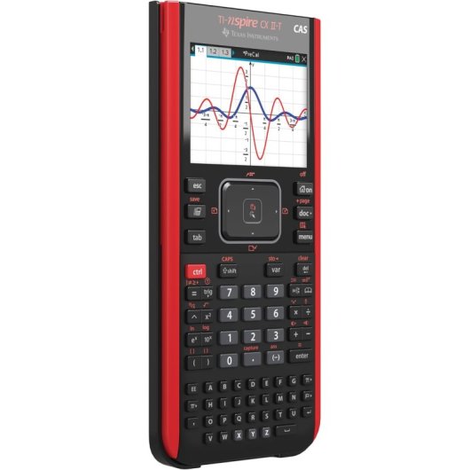 Calculatrice Graphique Texas Instruments TI NSPIRE CX II-T CAS, 90 Mo de Mémoire, USB, Noir