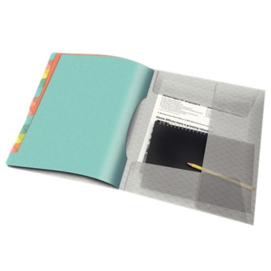 Esselte Colour'Breeze Trennblätter A4 12 Tabs Mehrfarbig Polypropylen 266x320mm
