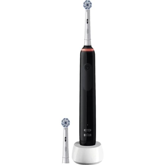 Oszillierende Zahnbürste Oral-B Pro 3 3000 3 Modi 2 Bürstenkopf Drucksensor Timer