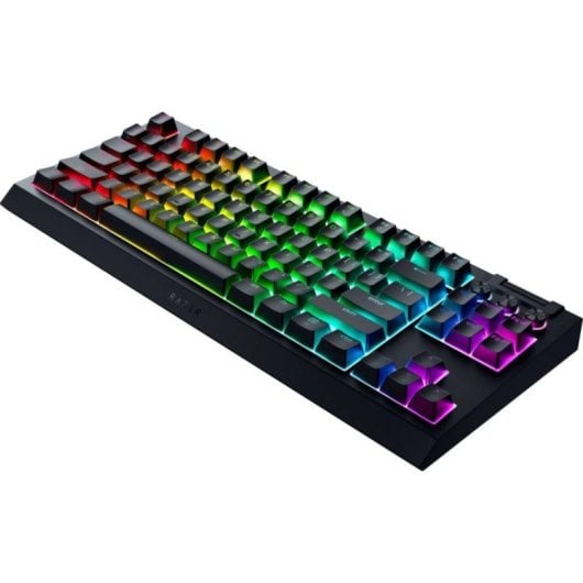 Teclado mecánico Razer BlackWidow V4 Tenkeyless HyperSpeed Layout ES inalámbrico RGB hot swap