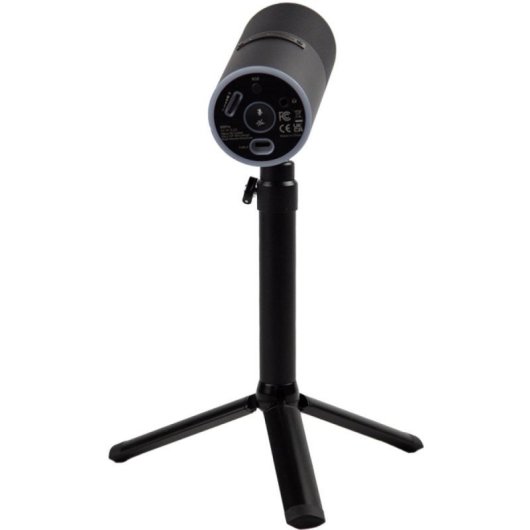 Micrófono Thronmax M8P USB cardioide con luces RGB para streaming y podcast