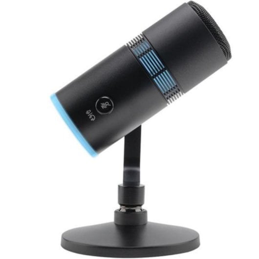 Thronmax V8 Microfone Condensador USB com iluminação RGB e Áudio de Alta Fidelidade