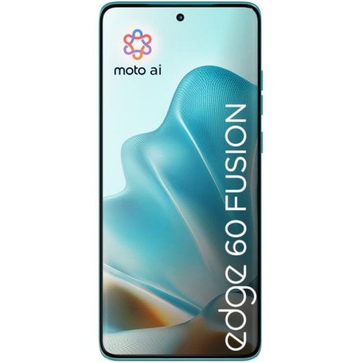 Smartphone Motorola Edge 60 Fusion 5G 8GB 256GB Pantalla pOLED 6.67" TurboPower 68W Turquesa