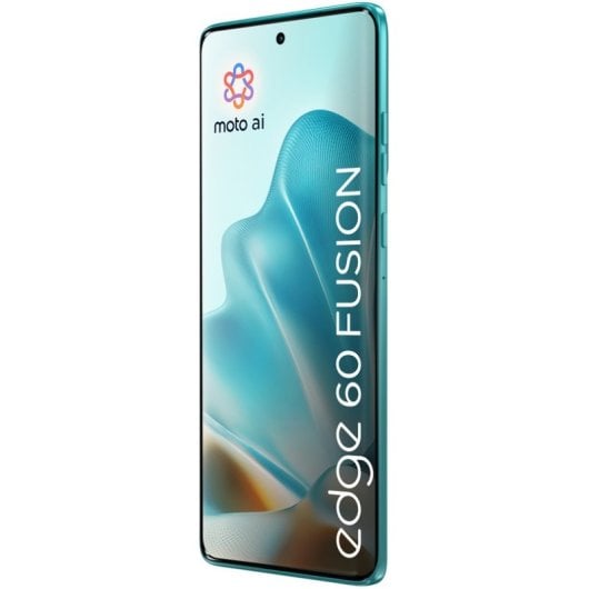 Smartphone Motorola Edge 60 Fusion 5G 8GB 256GB Pantalla pOLED 6.67" TurboPower 68W Turquesa