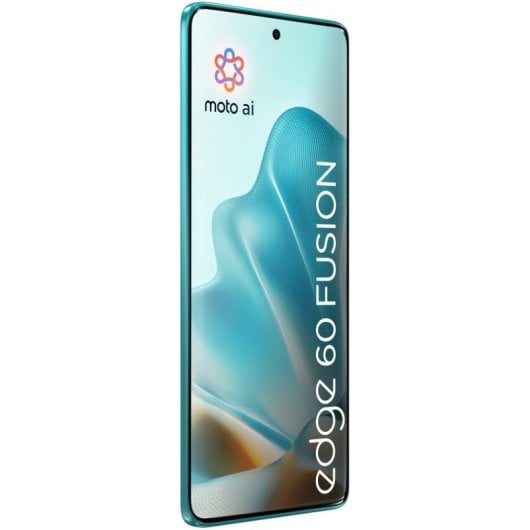 Smartphone Motorola Edge 60 Fusion 5G 8GB 256GB Pantalla pOLED 6.67" TurboPower 68W Turquesa