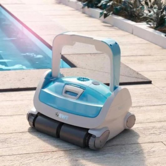 Robot Aspirador Piscinas BWT P600 APP 15m Bluetooth Filtro 4D Microfibra
