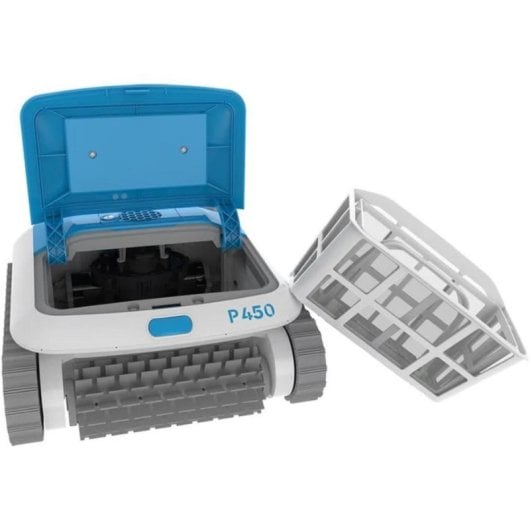 Limpiafondos Automático BWT P450 Compacto, Navegación Gyro, App, 15 m³/h, Filtro Dual
