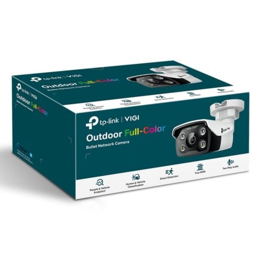 Cámara IP TP-Link VIGI C350 5MP IP67 visión nocturna IR 30m audio bidireccional
