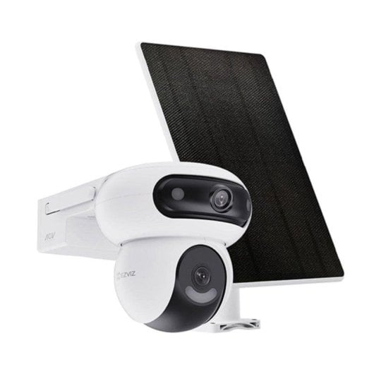 Câmera de vigilância EZVIZ HB90 Dual Kit 4MP Visão Noturna Externa IA Controle por Voz Áudio Bidirecional