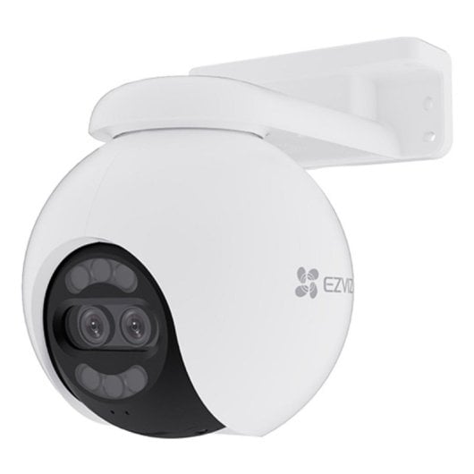 Telecamera IP EZVIZ H80x Dual 4K Bianco con Visione Notturna e Smart Detection