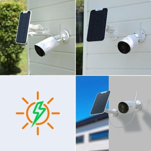 Caméra de surveillance Reolink Argus B320 2K Vision Nocturne Intérieur et Extérieur Contrôle Vocal Audio Bidirectionnel