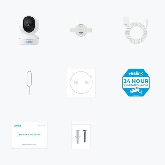 Überwachungskamera Reolink E320 3MP Nachtsicht Innen Sprachsteuerung Zwei-Wege-Audio KI