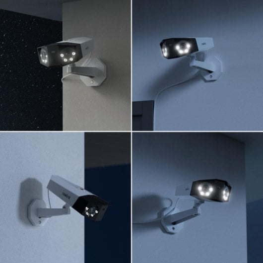 Cámara IP Reolink Duo Series P730 8MP 4608x1728 con visión nocturna y Google Assistant