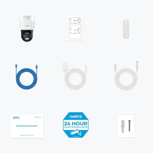 IP Kamera Reolink TrackMix W760 8MP 4K mit Nachtsicht & Google Assistant für Außenbereich