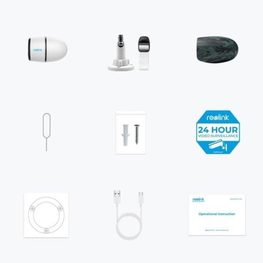 Caméra de surveillance Reolink Go Series G330 2K Vision Nocturne Extérieure Détection IA Audio Bidirectionnel Contrôle Vocal