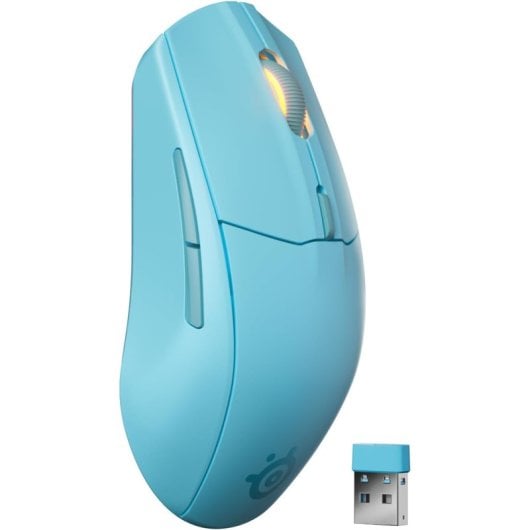 Souris de jeu sans fil SteelSeries Rival 3 Gen 2 18 000 DPI RGB 6 boutons Aqua