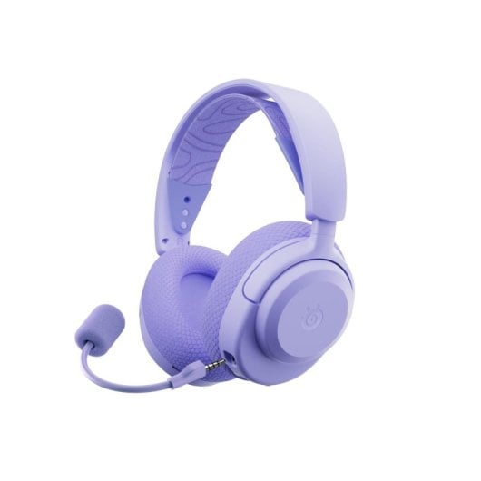 Auriculares Steelseries Nova 3P Inalámbricos con Micrófono Extraíble y Cancelación de Ruido, Lavanda