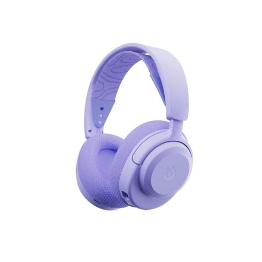 Auriculares Steelseries Nova 3P Inalámbricos con Micrófono Extraíble y Cancelación de Ruido, Lavanda
