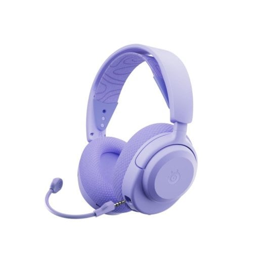 Auriculares Steelseries Nova 3P Inalámbricos con Micrófono Extraíble y Cancelación de Ruido, Lavanda