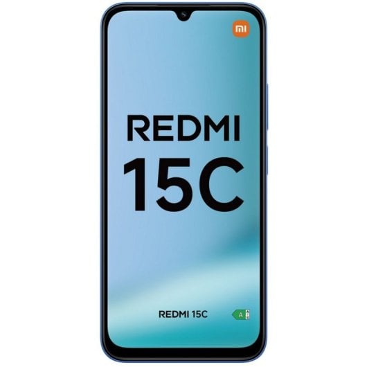 Smartphone Xiaomi Redmi 15C 4GB 256GB 6.9" 120Hz Batteria 6000mAh Ricarica rapida 33W Blu