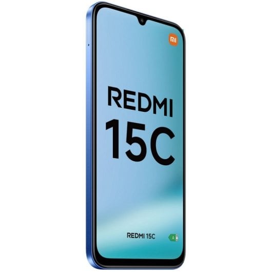 Smartphone Xiaomi Redmi 15C 4GB 256GB 6.9" 120Hz Batteria 6000mAh Ricarica rapida 33W Blu