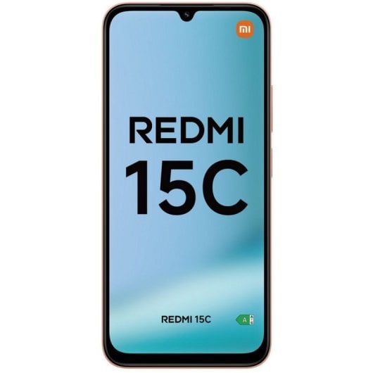 Smartphone Xiaomi Redmi 15C 4GB 256GB 6.9" 120Hz Batería 6000mAh Carga Rápida 33W Naranja Crepúsculo