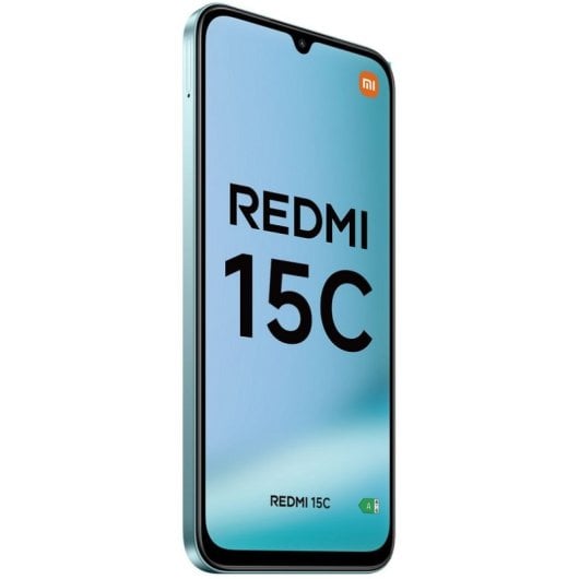 Smartphone Xiaomi Redmi 15C 4GB 128GB 6.9" 120Hz Batteria 6000mAh Ricarica rapida 33W Verde menta