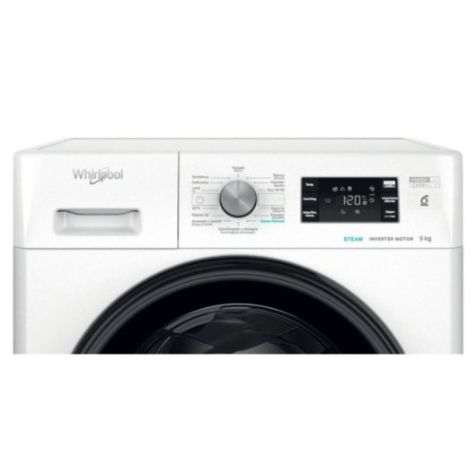 Lavadora Whirlpool FFB9489BVSPT 9kg Carga Frontal 1351rpm A Blanca con FreshCare+ y Steam Refresh