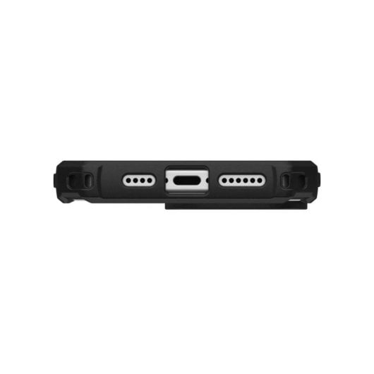 Funda UAG Pathfinder Ice para iPhone 16 Pro Max, TPU, Negro y Transparente, Compatible MagSafe