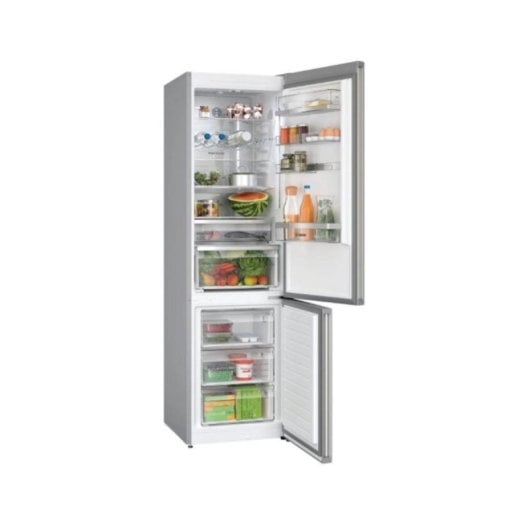 Frigorífico Bosch Combi 203cm 363L C Inox No Frost MultiAirflow VitaFresh LED Display