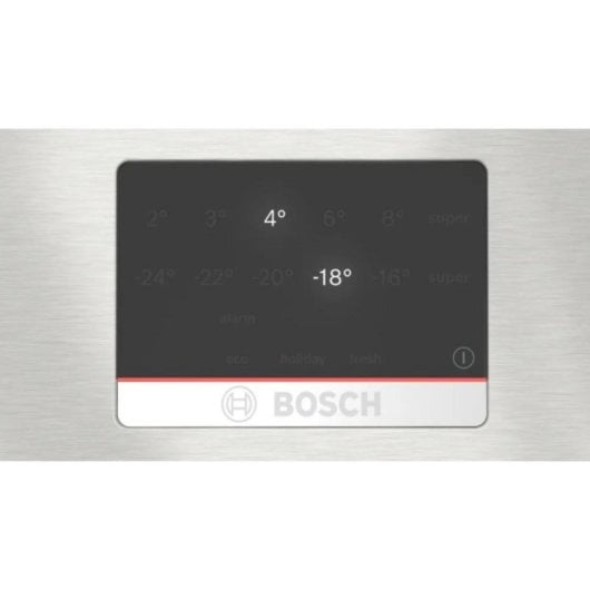 Frigorífico Bosch Combi 203cm 363L C Inox No Frost MultiAirflow VitaFresh LED Display