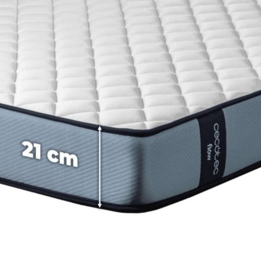 Flow ViscoCare 1900 90x190 cm Colchón alta firmezza con viscoelástica y estructura multicapa 21 cm