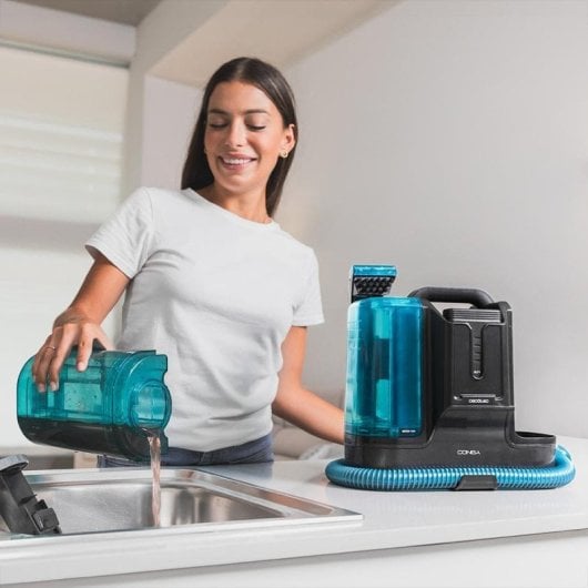 Cecotec Colchón Flow ViscoCare 1900 135x190 + Conga Carpet&Spot Clean Infinity Limpia Tapicerías