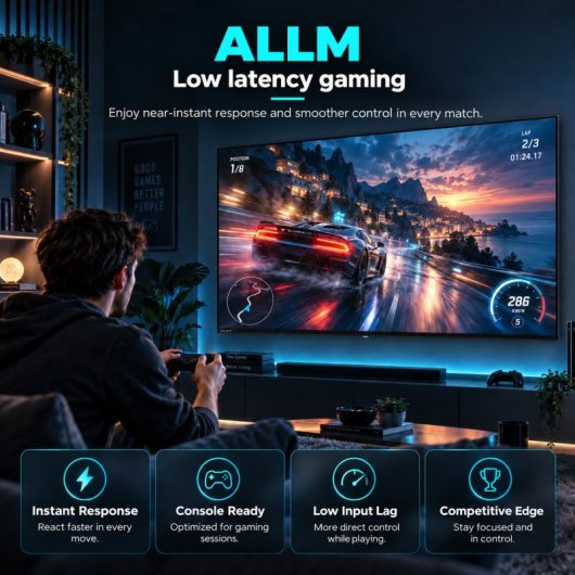 TV Nilait LED Prisma 55UD7004ST 55" 4K UltraHD 60Hz Smart TV WebOS HDR10
