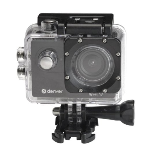 Cámara de acción Full HD WiFi 60fps, 5MP CMOS, LCD 2”, IPX8 impermeable, MicroSD hasta 32GB