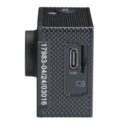Cámara de acción Full HD WiFi 60fps, 5MP CMOS, LCD 2”, IPX8 impermeable, MicroSD hasta 32GB