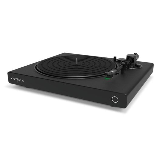 Tocadiscos Victrola Onyx Hi-Res Bluetooth aptX Adaptive, Previo Integrado, Brazo de Aluminio, Cápsula AT-VM95E