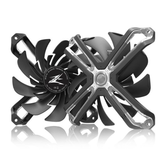 Zusatzlüfter Zalman ZM-SF140 PWM 140mm 800-1500RPM ARGB Beleuchtung leise zuverlässig