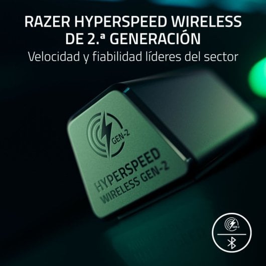 Razer Razer BlackShark V3 Pro Headset Sem Fios HyperSpeed ANC com Áudio Espacial THX Branco