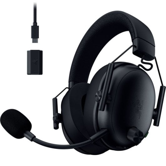 Kopfhörer Razer BlackShark V3 kabellos mit Bluetooth, Mikrofon und THX Audio Schwarz