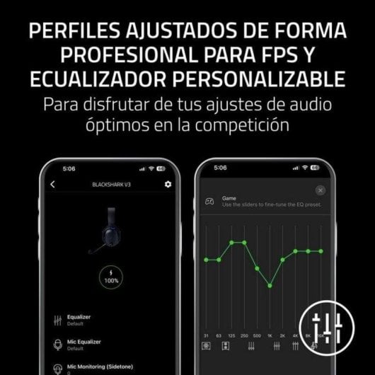 Casque Razer BlackShark V3 sans fil Bluetooth Gaming THX Spatial Audio Noir