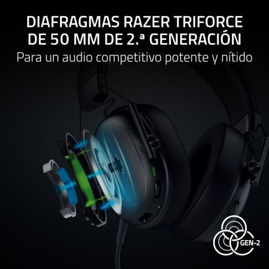 Auriculares Razer BlackShark V3 X Hyperspeed Inalámbricos con Micrófono Cardioide y Sonido Envolvente